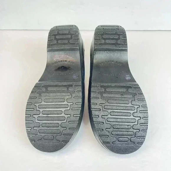 Easy Works by Easy Street Leeza Navy Midnight Sunflower Slip on Clogs Size 7 - Picture 7 of 7